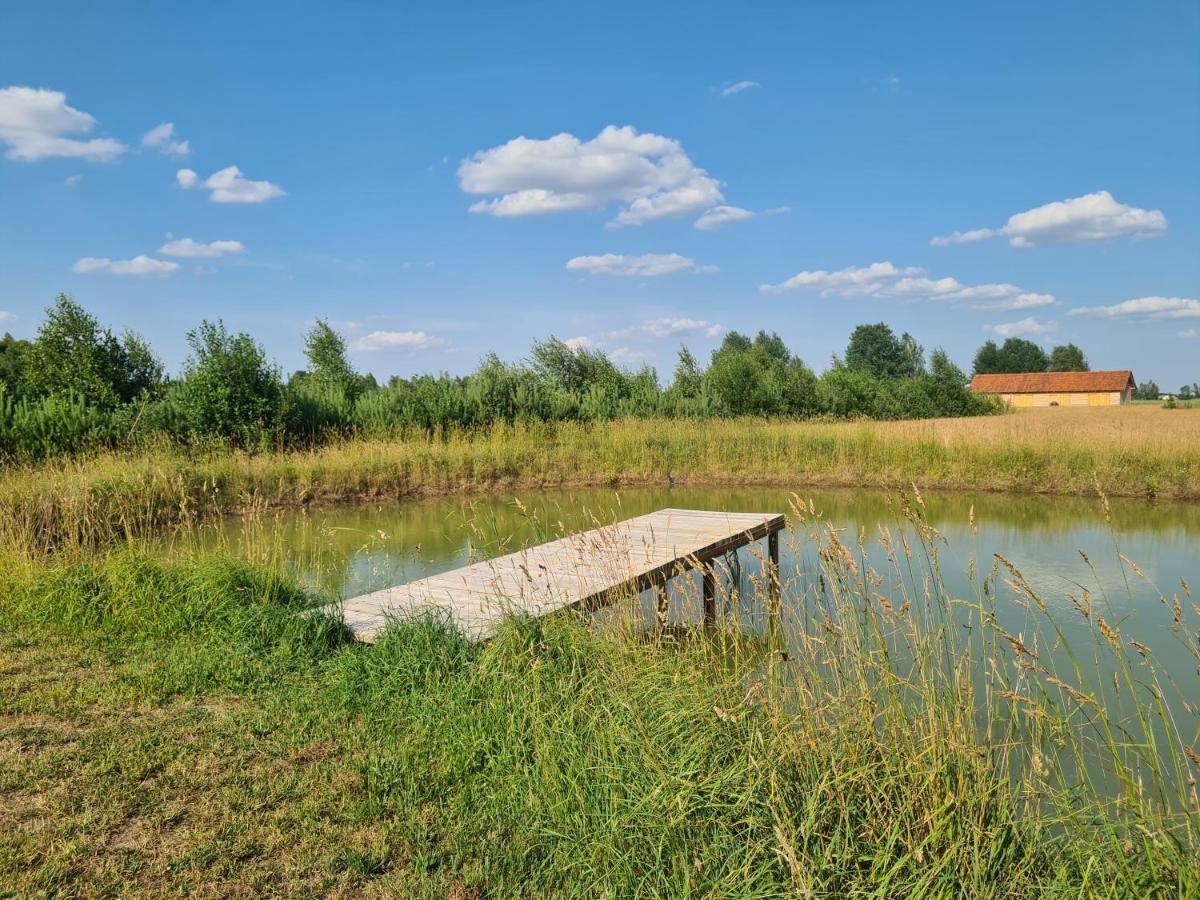 Dworek Ogrodniki, Caloroczny Dom Na Wylacznosc, Basen, Sauna, Las, Staw Rybny, Altana Grillowa, Ognisko, Pianino, Kominek, Piec Chlebowy, Duza Ogrodzona Posesja Tuczna Dış mekan fotoğraf