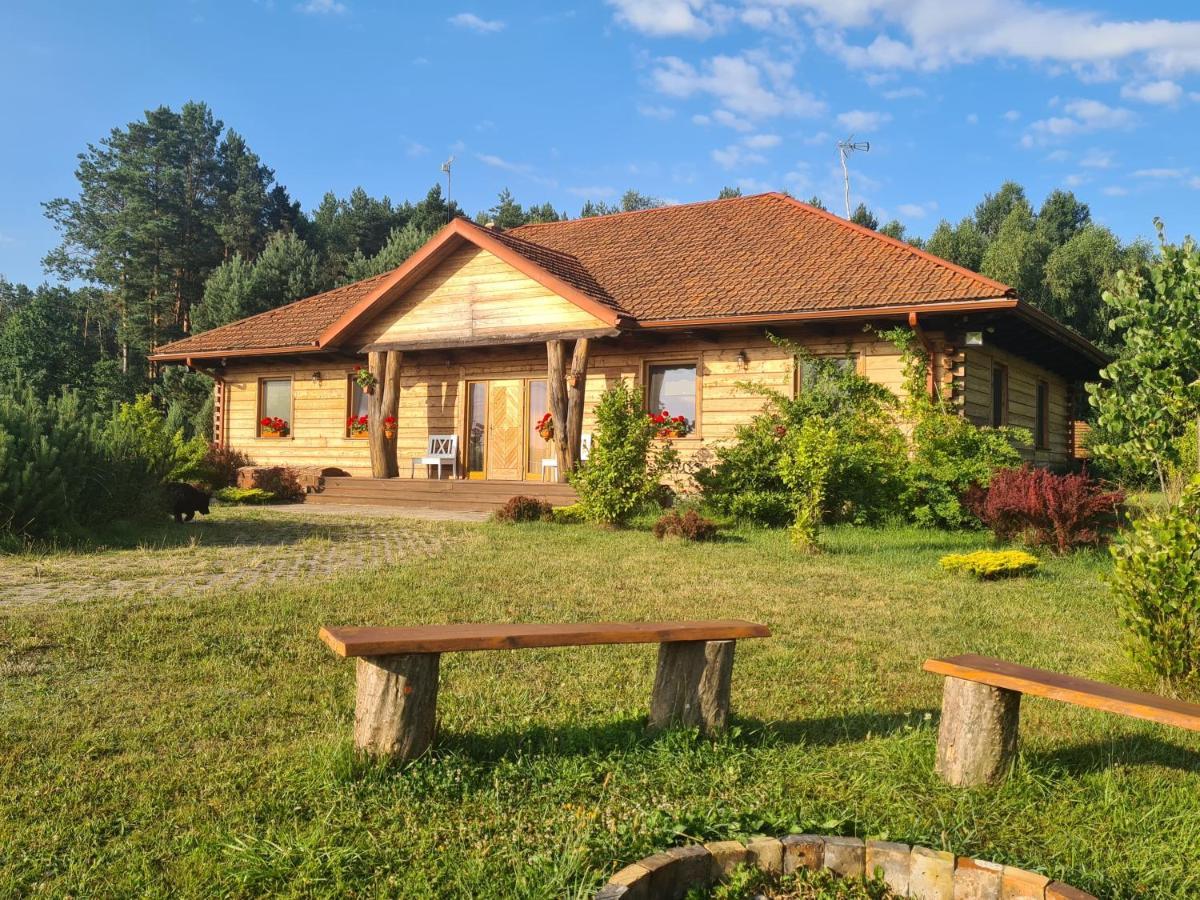 Dworek Ogrodniki, Caloroczny Dom Na Wylacznosc, Basen, Sauna, Las, Staw Rybny, Altana Grillowa, Ognisko, Pianino, Kominek, Piec Chlebowy, Duza Ogrodzona Posesja Tuczna Dış mekan fotoğraf